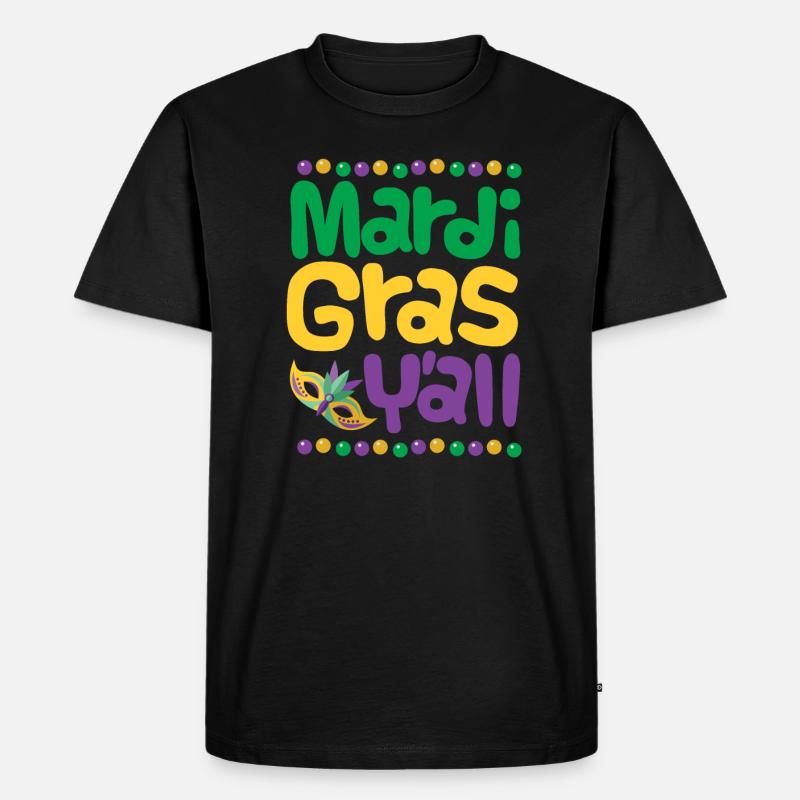 Karneval-Hemd Karneval Sie Kostüm-Parade - Männer Premium Bio T-Shirt - Schwarz