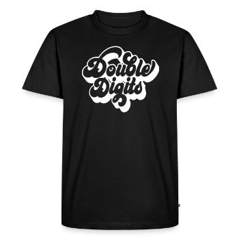 Cadeau de 10e anniversaire, 10 ans, pour garçons et filles - T-shirt Premium bio Homme - noir - Devant - Nico (187cm)