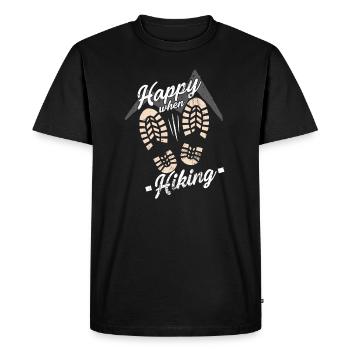 marche - T-shirt Premium bio Homme - noir - Devant - Nico (187cm)