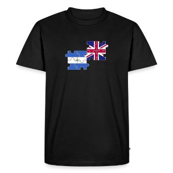 Nicaragua Drapeau du Royaume-Uni Nicaragua britannique - T-shirt Premium bio Homme - noir - Devant - Nico (187cm)
