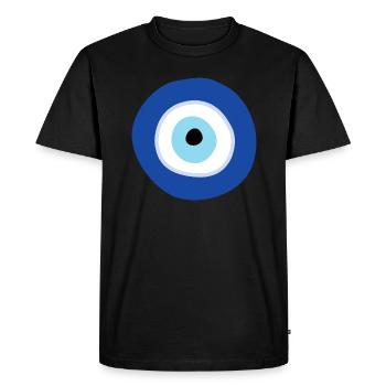Nazar - T-shirt Premium bio Homme - noir - Devant - Nico (187cm)