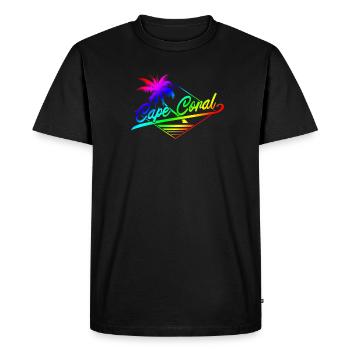 Cape Coral en Floride - T-shirt Premium bio Homme - noir - Devant - Nico (187cm)