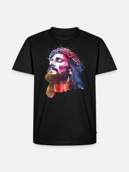 Jesus - Men's Premium Organic T-Shirt - black