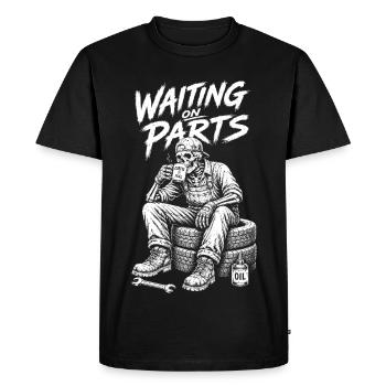 Mécanicien automobile, technicien en mécatronique, mécanicien automobile - T-shirt Premium bio Homme - noir - Devant - Nico (187cm)
