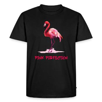 Pink perfection - T-shirt Premium bio Homme - noir - Devant - Nico (187cm)