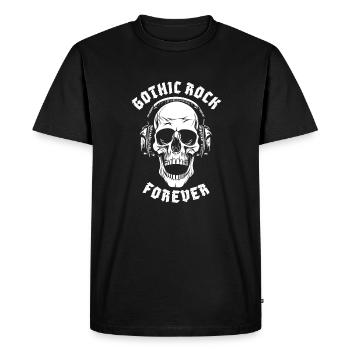 LE ROCK GOTHIQUE POUR TOUJOURS - T-shirt Premium bio Homme - noir - Devant - Nico (187cm)