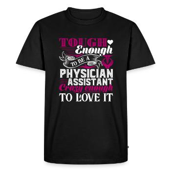 Physician Assistant To Be A Physician Assistant - Men's Premium Organic T-Shirt - black - Front - Nico (187cm)