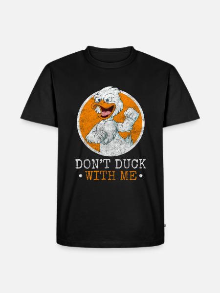 Ducks Birds Flying Ducks Waterfowl - Men's Premium Organic T-Shirt - black