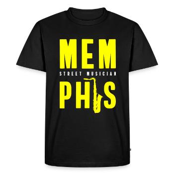 Musicians, Artists, Lifestyle, Entertainers - Men's Premium Organic T-Shirt - black - Front - Nico (187cm)