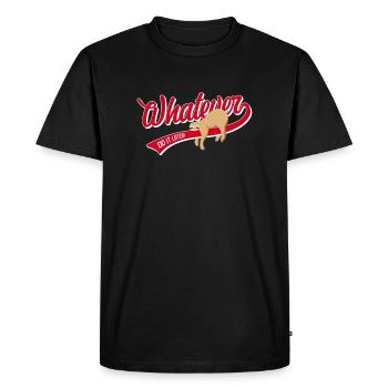 Whatever-paresseux paresseux Prokrastinieren - T-shirt Premium bio Homme - noir - Devant - Nico (187cm)