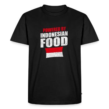 Bali Indonésie drapeau - T-shirt Premium bio Homme - noir - Devant - Nico (187cm)