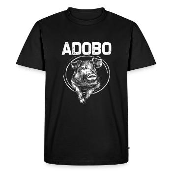 Adobo porc Marinade Foodie Philippines - T-shirt Premium bio Homme - noir - Devant - Nico (187cm)