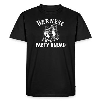 Bouvier bernois - T-shirt Premium bio Homme - noir - Devant - Nico (187cm)