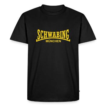 schwabing_muenchen - T-shirt Premium bio Homme - noir - Devant - Nico (187cm)