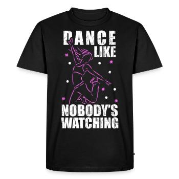 Danse GymTrainer - T-shirt Premium bio Homme - noir - Devant - Nico (187cm)