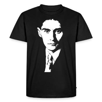 Franz Kafka Shirt - T-shirt Premium bio Homme - noir - Devant - Nico (187cm)