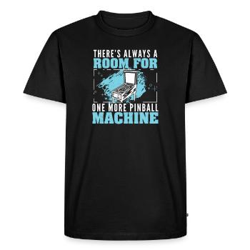 Collection de pinball amusante pour un - T-shirt Premium bio Homme - noir - Devant - Nico (187cm)