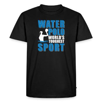 Sports de natation amusants pour les amateurs de - T-shirt Premium bio Homme - noir - Devant - Nico (187cm)
