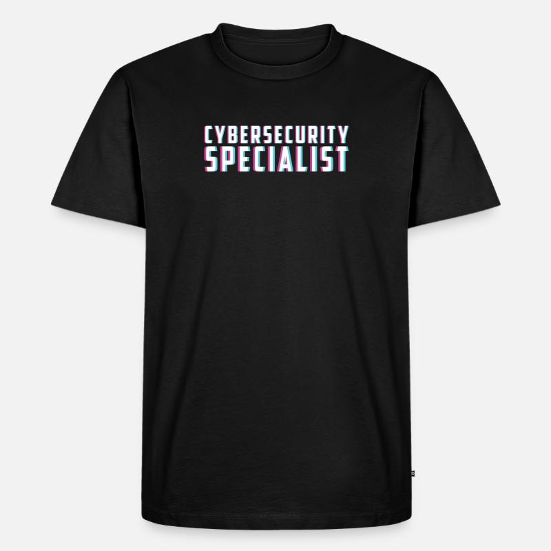 Tolle Cybersecurity Codierungskunst für einen - Männer Premium Bio T-Shirt - Schwarz