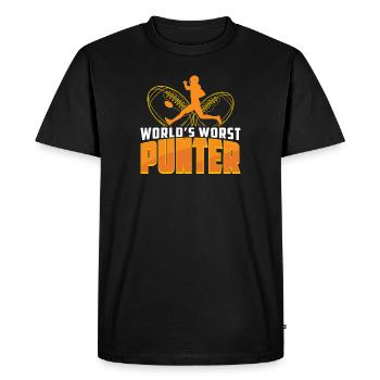 Les pires parieurs de football amusants pour un - T-shirt Premium bio Homme - noir - Devant - Nico (187cm)