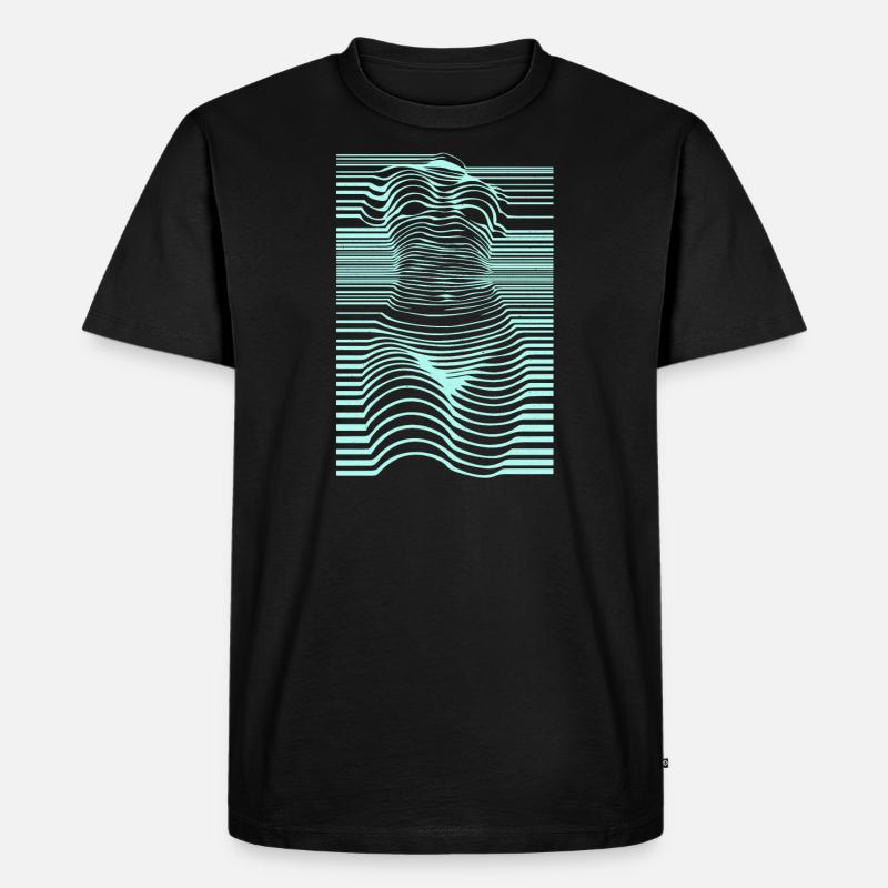 Mannequin Körper einer Frau - Männer Premium Bio T-Shirt - Schwarz