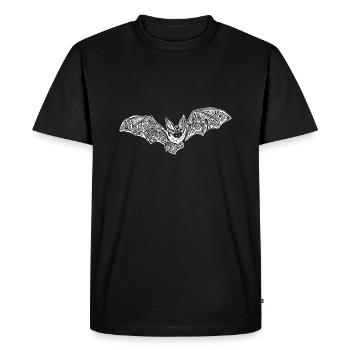 Incredibly cute bat - Men's Premium Organic T-Shirt - black - Front - Nico (187cm)