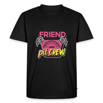Ami Racing Car Bday Party Family Matching Pit Cr - T-shirt Premium bio Homme - noir - Devant - Nico (187cm)