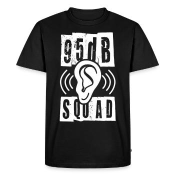 Deaf Deaf Sign Language Deaf Pride - Men's Premium Organic T-Shirt - black - Front - Nico (187cm)