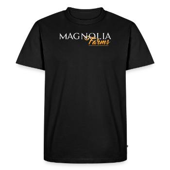 Magnolia Farms Waco Texas cadeau - T-shirt Premium bio Homme - noir - Devant - Nico (187cm)