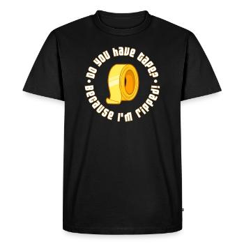 Avez-vous de la bande que je suis déchiré cadeau - T-shirt Premium bio Homme - noir - Devant - Nico (187cm)