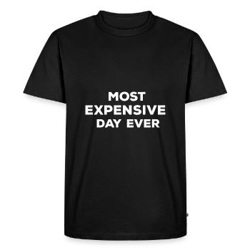 Le jour le plus cher qui est toujours des vacances amusantes - T-shirt Premium bio Homme - noir - Devant - Nico (187cm)