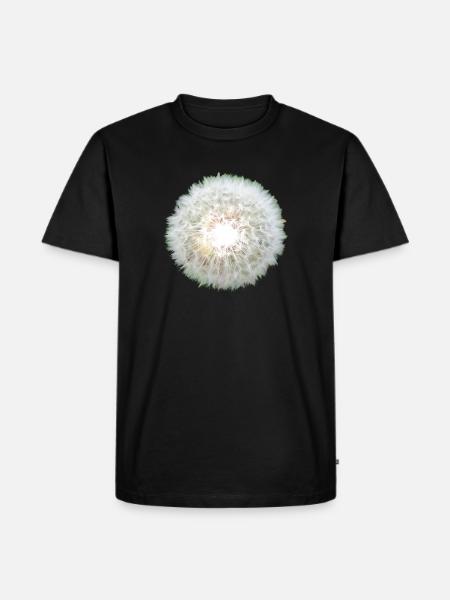 dandelion - Men's Premium Organic T-Shirt - black