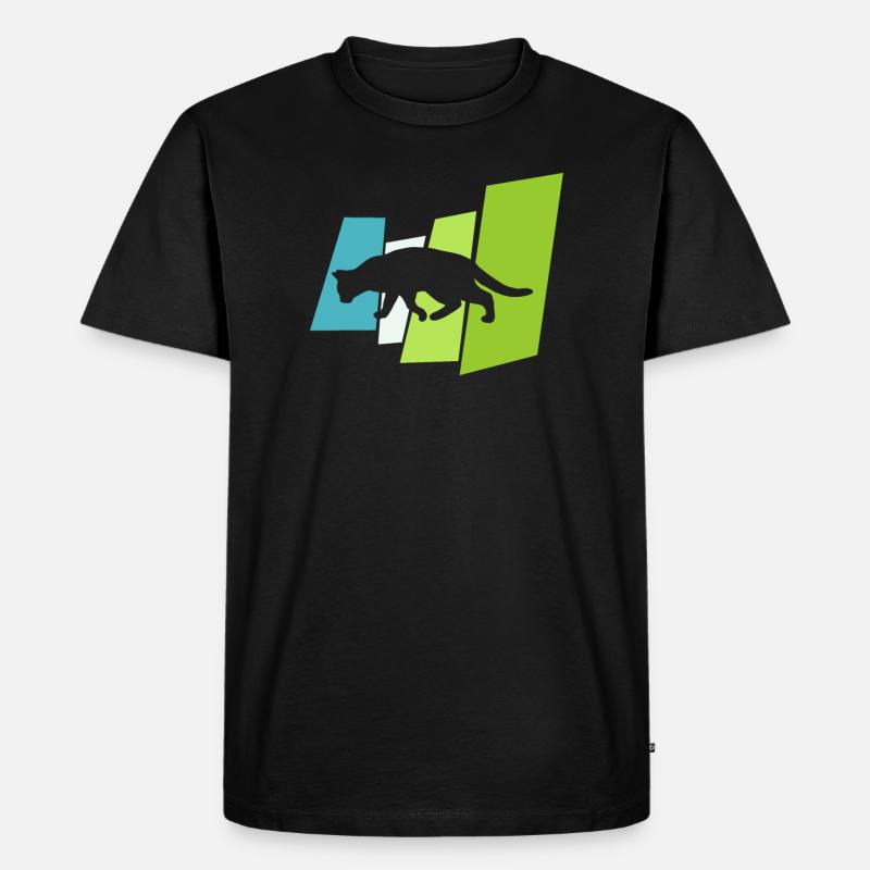 Chat chat - T-shirt Premium bio Homme - noir