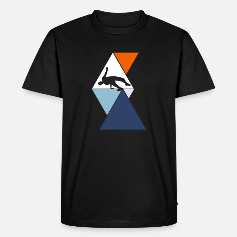 Breakdancer MC - Men's Premium Organic T-Shirt - black