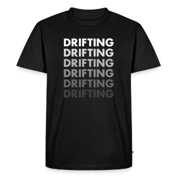 Dérive sportive - T-shirt Premium bio Homme - noir - Devant - Nico (187cm)