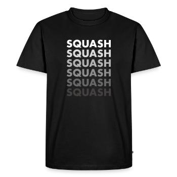 Sport Squash - T-shirt Premium bio Homme - noir - Devant - Nico (187cm)