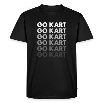 Sport Go Kart - T-shirt Premium bio Homme - noir - Devant - Nico (187cm)