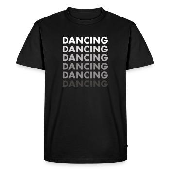 Danseur Danse - T-shirt Premium bio Homme - noir - Devant - Nico (187cm)