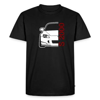 Voiture S 2000 - T-shirt Premium bio Homme - noir - Devant - Nico (187cm)