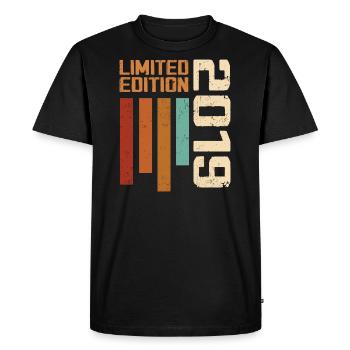 Vintage 2019 Retro 2019 Birthday Gift - Men's Premium Organic T-Shirt - black - Front - Nico (187cm)