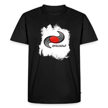 Frisbee Ultimate Frisbee DiscGolf Frisbee - T-shirt Premium bio Homme - noir - Devant - Nico (187cm)