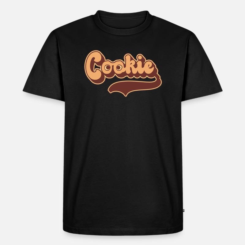 Cuisson des biscuits rétro - T-shirt Premium bio Homme - noir