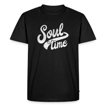 Conception de l'heure de l'âme - Northern Soul - T-shirt Premium bio Homme - noir - Devant - Nico (187cm)