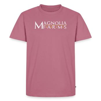 Magnolia Farms Waco Texas Gift - Men's Premium Organic T-Shirt - mauve - Front - Nico (187cm)
