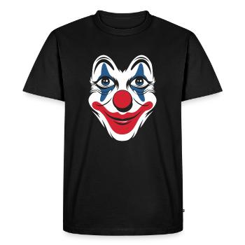 Carnaval Costume de carnaval Costume de carnaval Clown - T-shirt Premium bio Homme - noir - Devant - Nico (187cm)