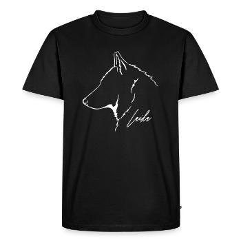 Laika Profile Dogs Dog Wilsigns - Men's Premium Organic T-Shirt - black - Front - Nico (187cm)