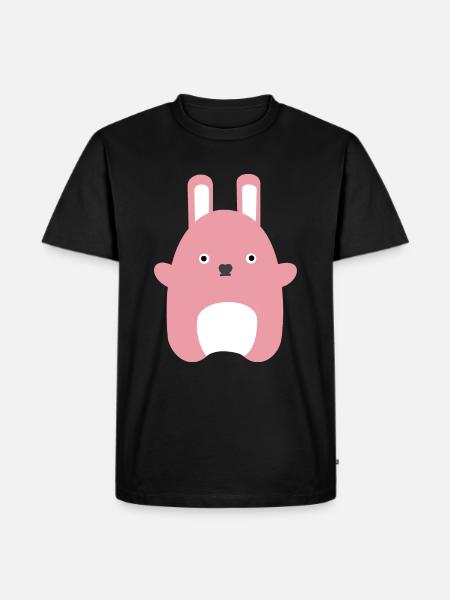 Peluche Mignon Mignon Mignon - T-shirt Premium bio Homme - noir