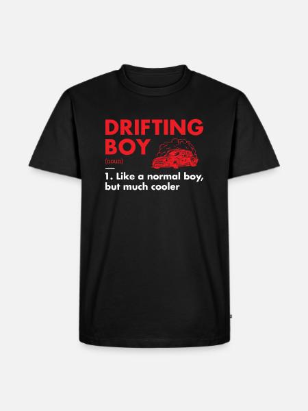Sport Boy Definition Drifting - Men's Premium Organic T-Shirt - black