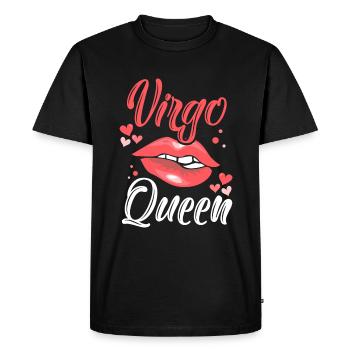 Star sign - Men's Premium Organic T-Shirt - black - Front - Nico (187cm)