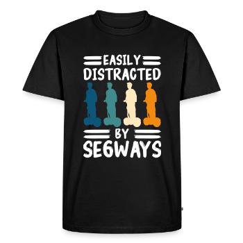 Segway Electric Scooter Balance Floating Board - Men's Premium Organic T-Shirt - black - Front - Nico (187cm)